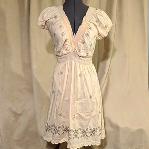 Embroidered Cotton dress